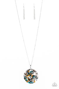 Metro Mosaic - Blue - Necklace