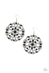 Rainbow Dew - Black - Earrings