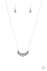 Melodic Metallics - Silver - Necklace