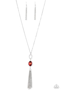 Unstoppable Glamour - Red - Necklace