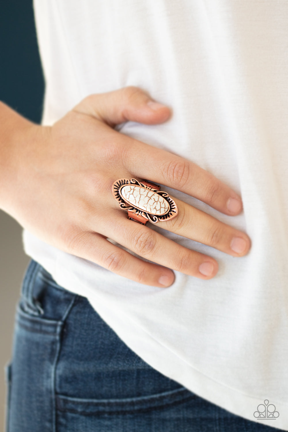 Mineral-Monger - Copper Paparazzi  Ring