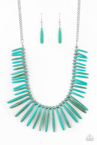 Out of My Element - Blue - Necklace