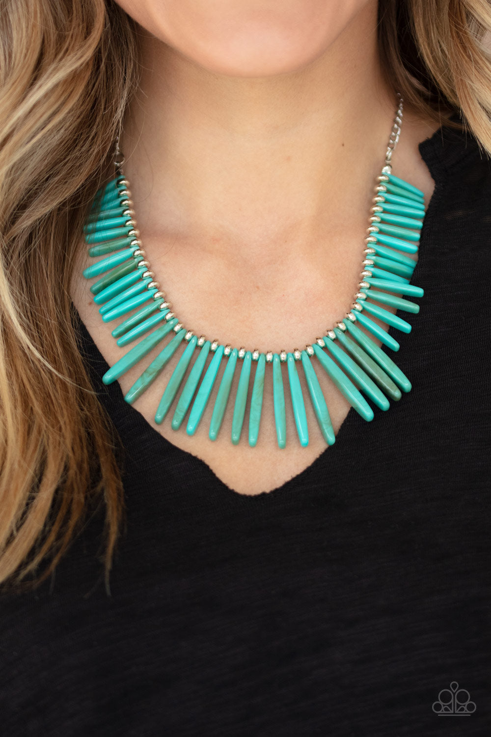Out of My Element - Blue - Necklace