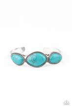 Load image into Gallery viewer, Stone Solace - Blue Paparazzi Bracelet
