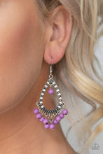 Load image into Gallery viewer, Positively Prismatic - Purple - Earrings
