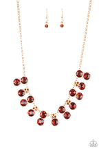 Load image into Gallery viewer, Top Dollar Twinkle - Brown - Necklace
