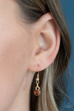 Load image into Gallery viewer, Top Dollar Twinkle - Brown - Necklace
