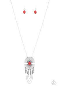 Desert Culture - Red - Necklace