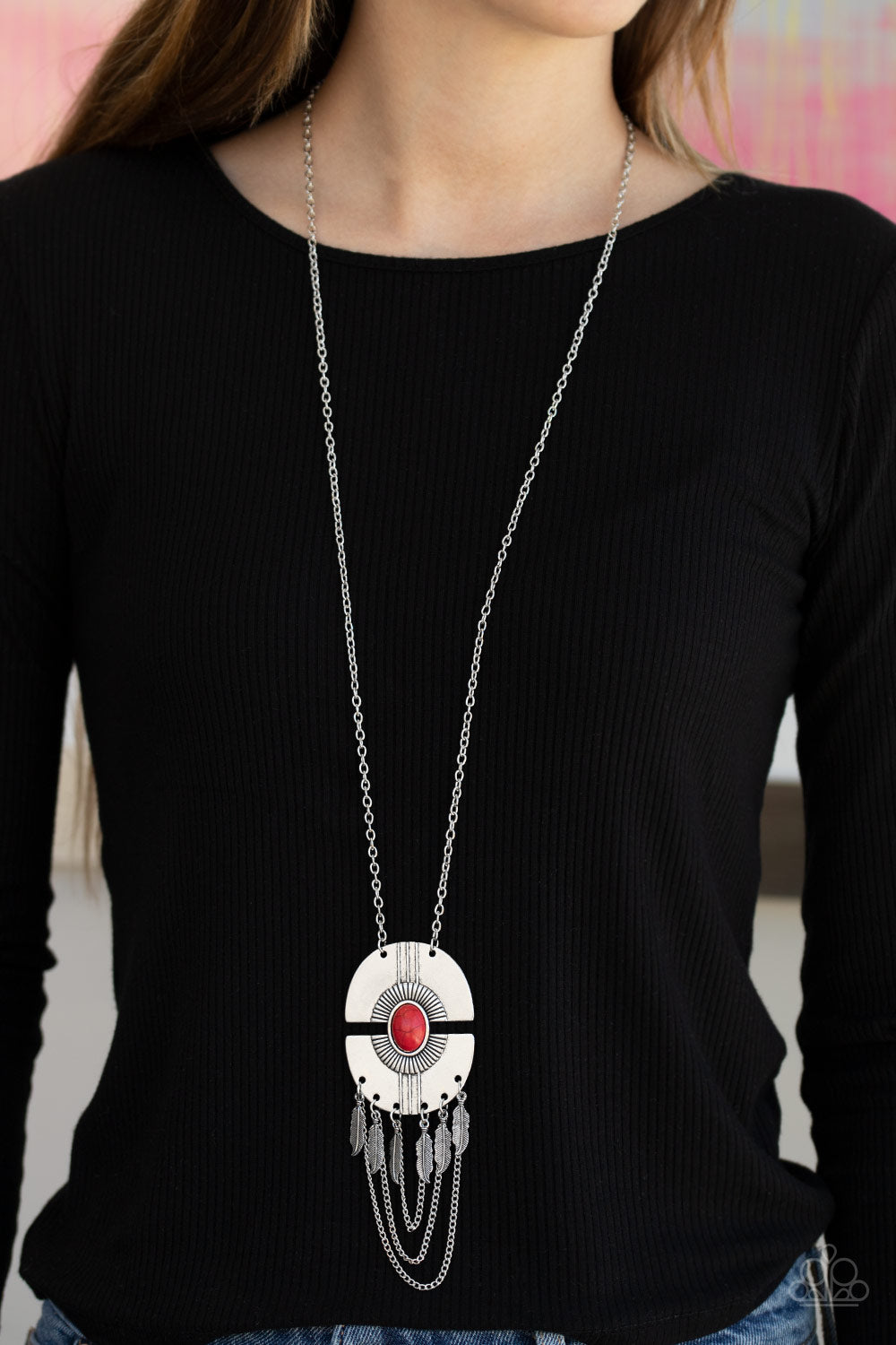 Desert Culture - Red - Necklace