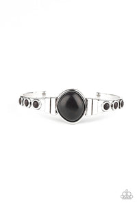 Spirit Guide - Black Paparazzi Cuff Bracelet - #1884