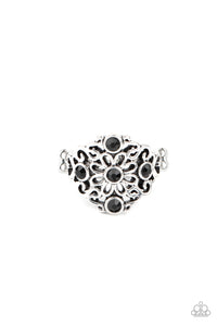 One DAISY At A Time - Black Paparazzi Ring