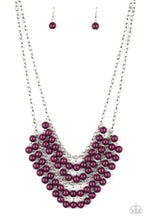 Load image into Gallery viewer, Bubbly Boardwalk - Purple Paparazzi Necklace
