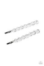 Load image into Gallery viewer, Easy On The Hairspray - White Hair Accessories

