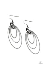 Load image into Gallery viewer, Shimmer Surge - Black - Earrings
