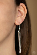 Load image into Gallery viewer, Fanned Out Fashion - Silver - Necklace
