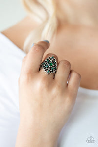 Imperial Iridescence - Green Paparazzi Ring