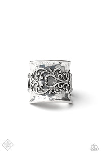 Me, Myself, and IVY - Silver Paparazzi Ring