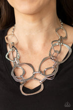 Load image into Gallery viewer, Salvage Yard - Silver Paparazzi LOP Necklace
