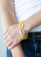 Load image into Gallery viewer, Retro Recharge - Yellow Bracelet
