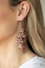Load image into Gallery viewer, Star Spangled Shine - Copper Paparazzi Earrings
