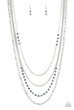 Load image into Gallery viewer, Flickering Lights - Blue Paparazzi Necklace
