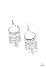 Load image into Gallery viewer, Lure Away - Silver Paparazzi Earrings
