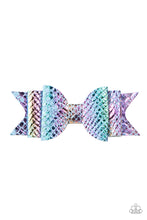 Load image into Gallery viewer, BOW Your Mind - Blue Paparazzi Hair Accessories
