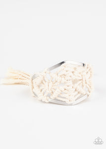 Macrame Mode - White - Bracelet - #1419