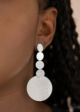 Load image into Gallery viewer, Idolized Illumination - Silver Paparazzi Earrings

