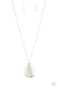 Ethereal Experience - White Paparazzi Necklace