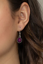 Load image into Gallery viewer, Breathtaking Brilliance - Purple Paparazzi Necklace
