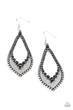 Load image into Gallery viewer, Essential Minerals - Black Paparazzi  Earrings
