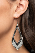 Load image into Gallery viewer, Essential Minerals - Black Paparazzi  Earrings
