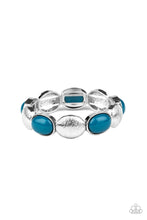 Load image into Gallery viewer, Decadently Dewy - Blue Paparazzi Bracelet
