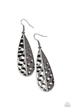 Load image into Gallery viewer, On The Up and UPSCALE - Black Earrings
