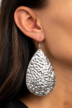 Load image into Gallery viewer, Metallic Mirrors - Silver Earrings
