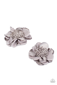 Full On Floral - Silver Hair Accessories