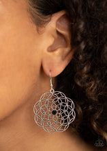 Load image into Gallery viewer, Botanical Bash - Black Paparazzi Earrings
