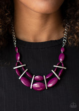 Load image into Gallery viewer, Law of the Jungle - Purple Paparazzi  Necklace
