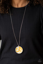 Load image into Gallery viewer, Its POP Secret! - Yellow Paparazzi Necklace
