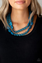 Load image into Gallery viewer, Arctic Art - Blue Paparazzi Necklace
