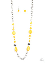 Load image into Gallery viewer, When I GLOW Up - Yellow Paparazzi Necklace
