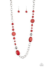 Load image into Gallery viewer, When I GLOW Up - Red Necklace
