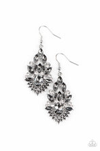 Load image into Gallery viewer, Ice Castle Couture - Silver Paparazzi  Earrings
