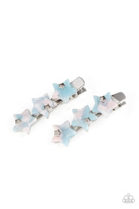 Brightest Star In The Sky - Blue Paparazzi Hair Accessories