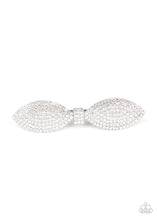 Load image into Gallery viewer, Mind-BOWing Sparkle - White Paparazzi Hair Accessories
