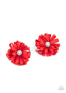 Ribbon Reception - Red Paparazzi Hair Accessories - #2280