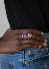 Load image into Gallery viewer, Sahara Sweetheart - Purple Paparazzi Ring
