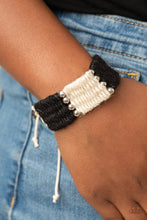 Load image into Gallery viewer, High Tides - Black Paparazzi Bracelet - #2264
