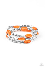 Load image into Gallery viewer, Sorry to Burst Your BAUBLE - Orange Paparazzi  Bracelet
